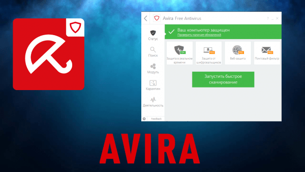 Обзор программы Avira Free Antivirus на русском языке