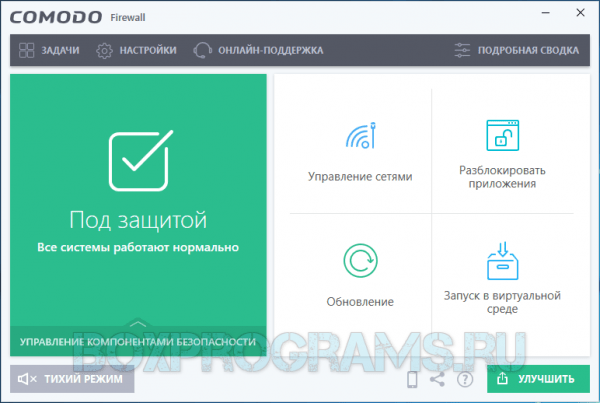 Comodo Firewall русская версия