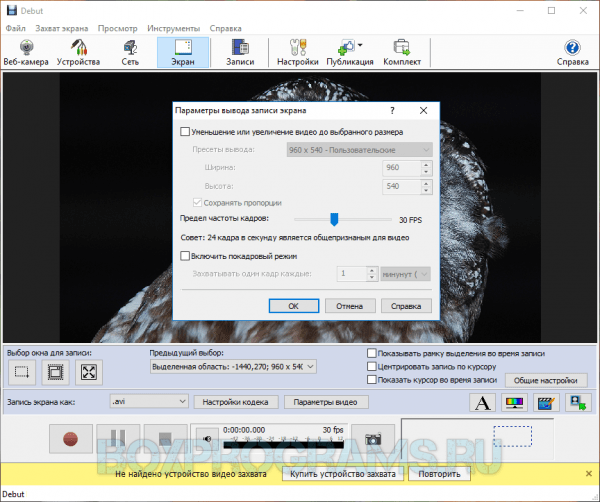 Debut Video Capture для Windows 7, 8, 10, Xp, Vista
