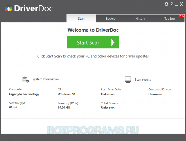 DriverDoc для Windows 10, 7, 8, XP, Vista