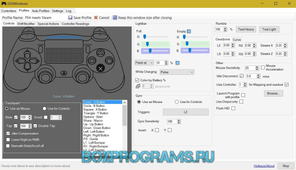 DS4Windows русская версия