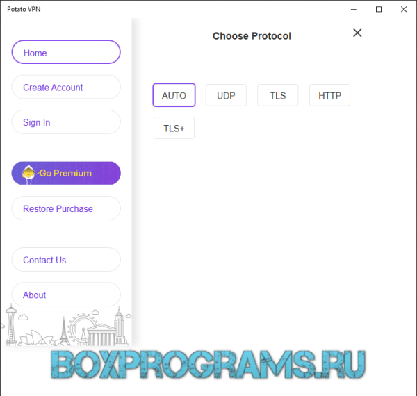 Potato vpn новая версия