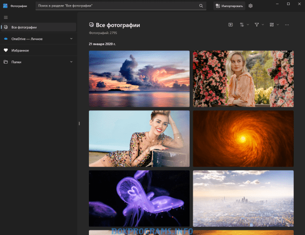 Microsoft Photos русская версия