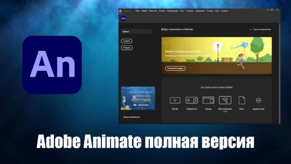 Скачать Adobe Animate